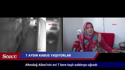 7 aydır taşlı saldırı kabusuyla yaşıyorlar