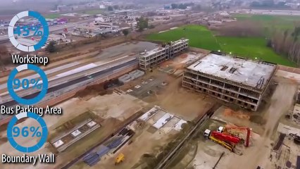 Latest footage of the Peshawar BRT Corridor showing all the progress made till date