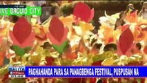 Paghahanda para sa Panagbenga Festival, puspusan na