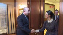 Ankara - Bakan Çavuşoğlu, BM Suriye Özel Temsilcisi Pedersen ile Görüştü