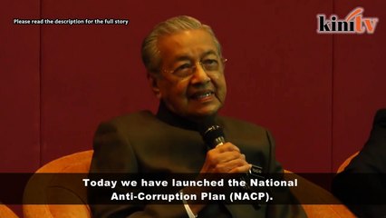 Mahathir: NACP will ensure the same mistakes won't be repeated