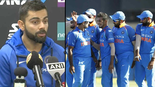 India Vs New Zealand : Virat Kohli After India Win ODI Series Vs New Zealand | Oneindia Telugu