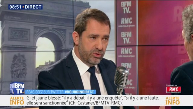 Christophe Castaner affirme que les jihadistes rapatriés en France, seront mis en prison