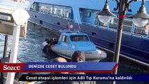Kadıköy’de denizde ceset bulundu