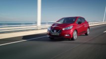 The new Nissan Micra in Red Driving Video