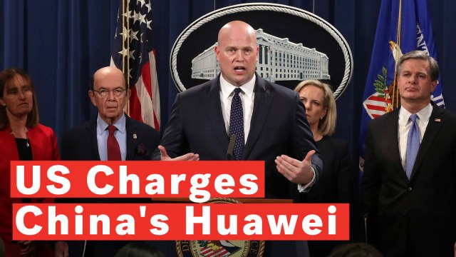 US Justice Department Files Criminal Charges Against China's Huawei