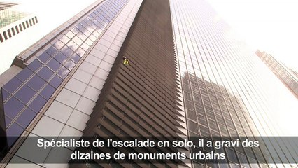 Le Spiderman français grimpe au sommet d'une tour de Manille