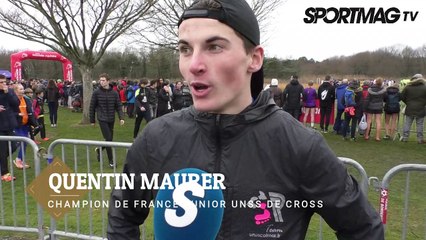 Cross UNSS MGEN 2019 - Interview Quentin Maurer