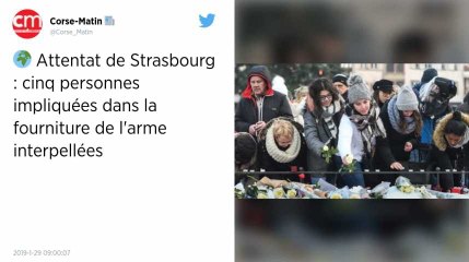 Attentat de Strasbourg. Interpellation de cinq personnes soupçonnées d'avoir fourni l'arme à Chérif Chekatt