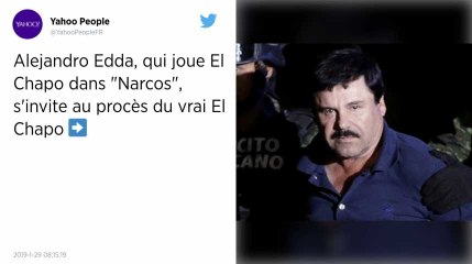 L’acteur qui joue "El Chapo" dans "Narcos" fait une apparition au procès