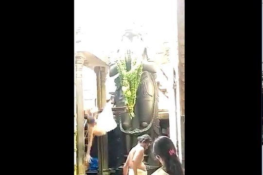 நாமக்கல் ஆஞ்சநேயர் கோயில் அர்ச்சகர் பலி