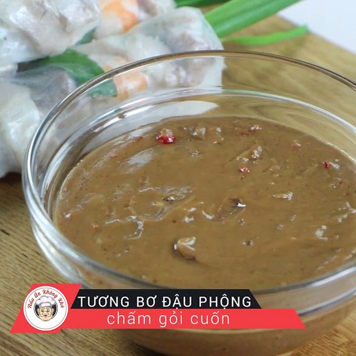 Cách làm TƯƠNG BƠ ĐẬU chấm gỏi cuốn cực ngon