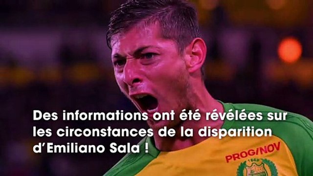 Emiliano Sala disparu : des SMS révélés et de nouvelles informations sur le pilote