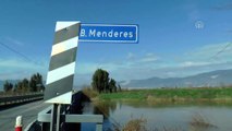 Büyük Menderes Nehri taştı, ekili alanlar su altına kaldı - AYDIN