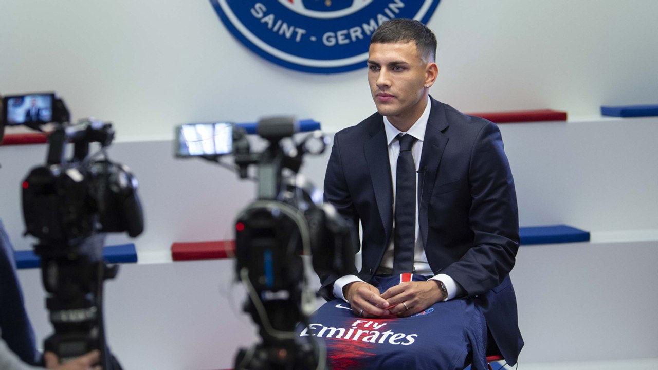 Première interview de Leandro Paredes