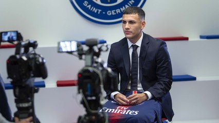 Première interview de Leandro Paredes