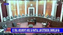 SC oral arguments ukol sa martial law extension, sinimulan na