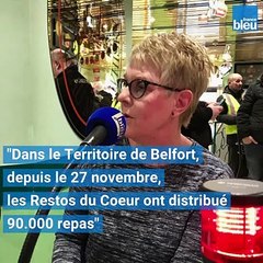 Sylvie Feige, présidente des Restos du Coeur du Territoire de Belfort