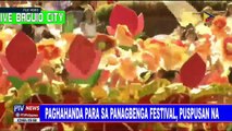 Paghahanda para sa Panagbenga Festival, puspusan na