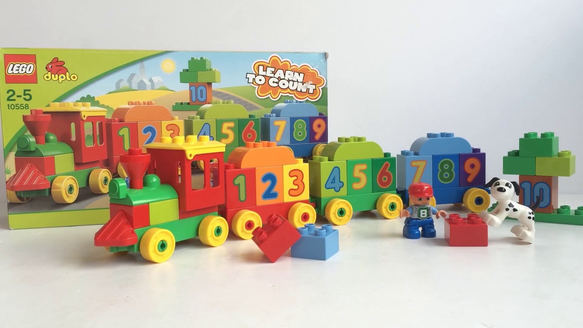 Lego Duplo Number Train Learn to Count 10558 - Unboxing Demo Review - video  Dailymotion