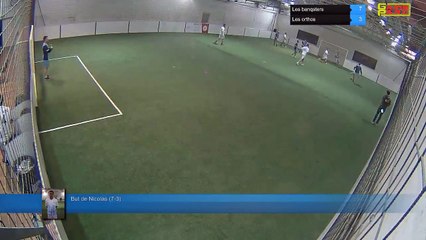 But de Nicolas  (7-3) - Les banqsters Vs Les orthos - 28/01/19 21:00 - Ligue A - Poitiers Game Parc