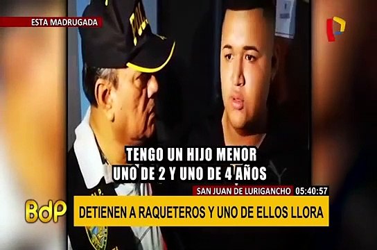 Operativos en SJL y Comas permitió la captura de delincuentes