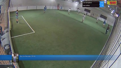 But de Nicolas  (10-5) - Les banqsters Vs Les orthos - 28/01/19 21:00 - Ligue A - Poitiers Game Parc