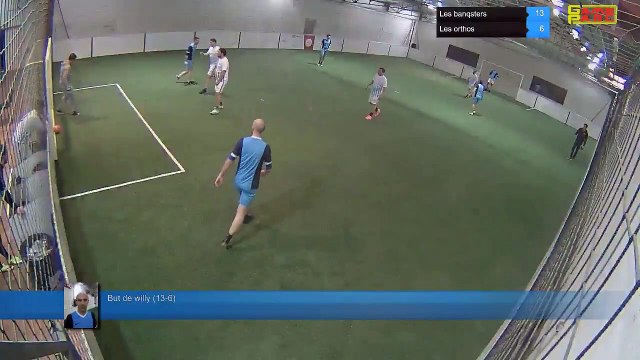 But de willy (13-6) - Les banqsters Vs Les orthos - 28/01/19 21:00 - Ligue A - Poitiers Game Parc
