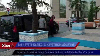 BM Raportörü, Kaşıkçı cinayeti için Çağlayan’da