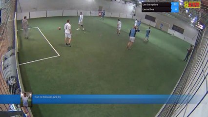 But de Nicolas  (22-8) - Les banqsters Vs Les orthos - 28/01/19 21:00 - Ligue A - Poitiers Game Parc