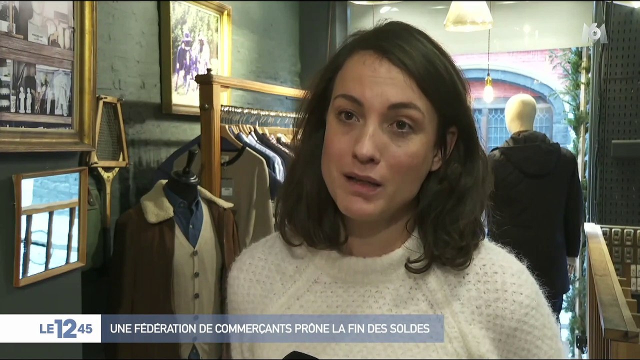 Une fédération de commerçants demande la fin des soldes