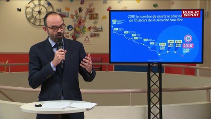 baisse des morts sur les routes en 2018 (Edouard Philippe)