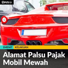 Alamat Palsu Pajak Mobil Mewah