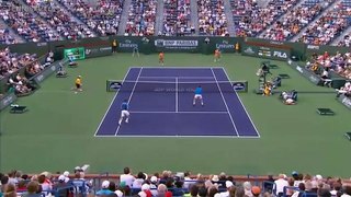 The day Federer vs Nadal in a Men's Doubles Semi-Final Match