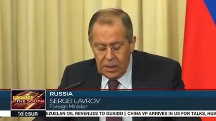 Russia's Lavrov: Sanctions On Venezuela Are Illegal