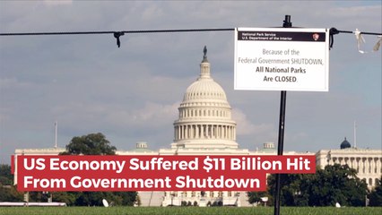 What Did The Government Shutdown Cost The U.S. Economy