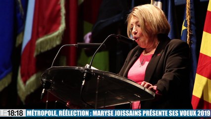 Métropole, réélection : Maryse Joissains présente ses vœux 2019