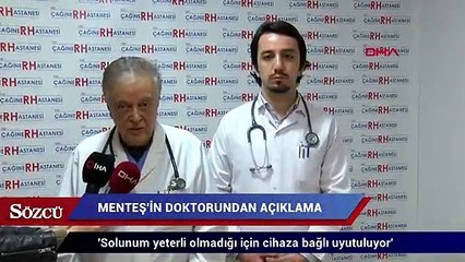 Yalçın Menteş’ten kötü haber