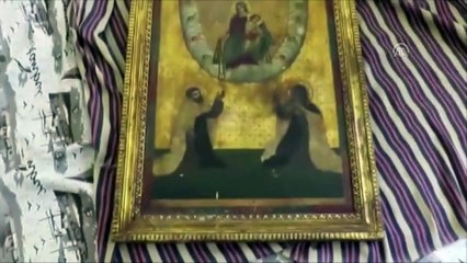 Roma dönemine ait altın işlemeli tablolar ele geçirildi - DİYARBAKIR