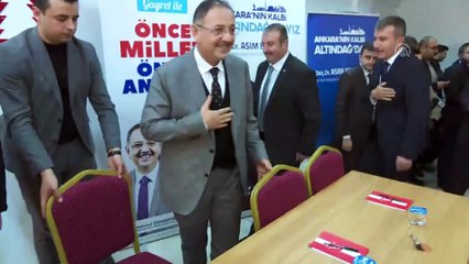 Özhaseki mobilyacı esnafıyla buluştu - ANKARA