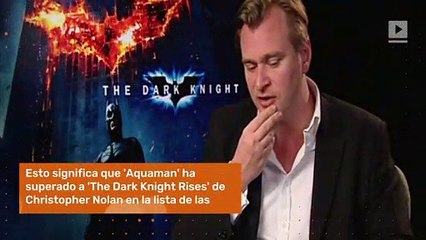 ¡Aquaman rompe récords y se convierte en la película más taquillera de DC! 🌊