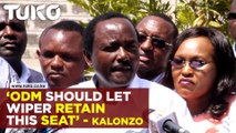 ODM should let Wiper retain this seat -  Kalonzo Musyoka