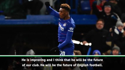 Chelsea and England's "future" Hudson-Odoi staying - Sarri