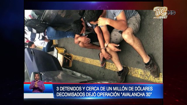 Cerca de 1 millón de dólares decomisados en Terminal Terrestre de Guayaquil
