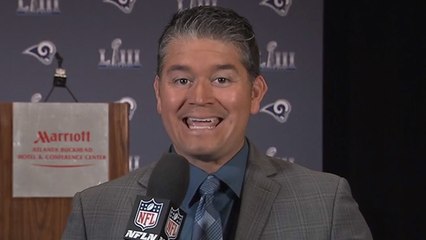 Omar Ruiz: Rams 'taking in the spectacle' of Super Bowl opening night