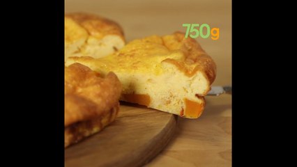 Recette de la frittata au potimarron - 750g