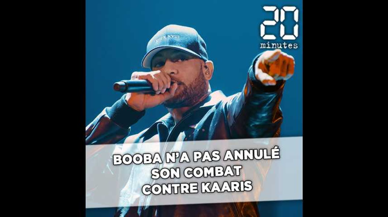 Booba n'a pas annulé son combat de boxe contre Kaaris