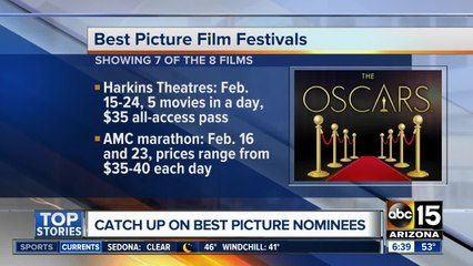 Catch up on movies nominated for Best Picture