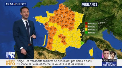 La météo pour ce mercredi 30 janvier 2019