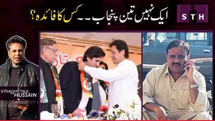 ایک نہیں تین پنجاب۔۔کس کا فائدہ؟ | طلعت حسین